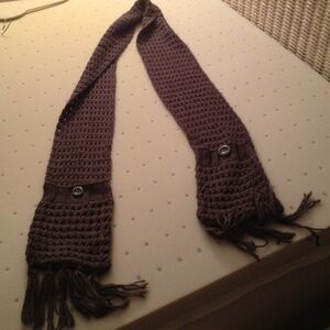 Vans Purple Knit Scarf